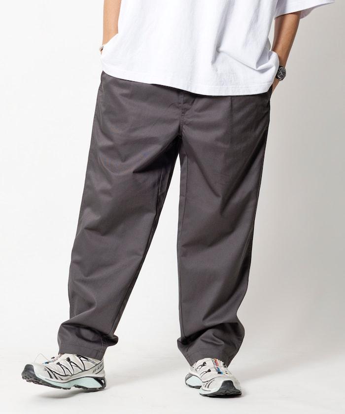 輕鬆合身 帆布 休閒褲