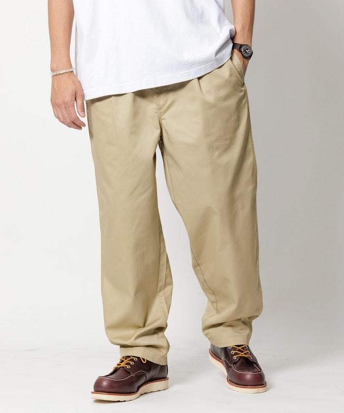 輕鬆合身 帆布 休閒褲