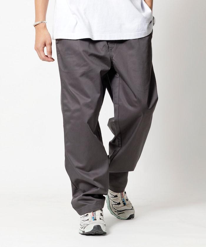 輕鬆合身 帆布 休閒褲