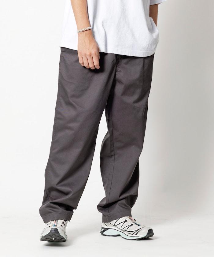 輕鬆合身 帆布 休閒褲