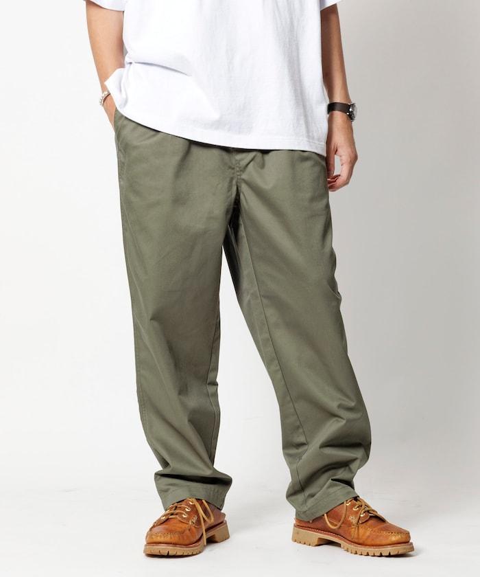 輕鬆合身 帆布 休閒褲