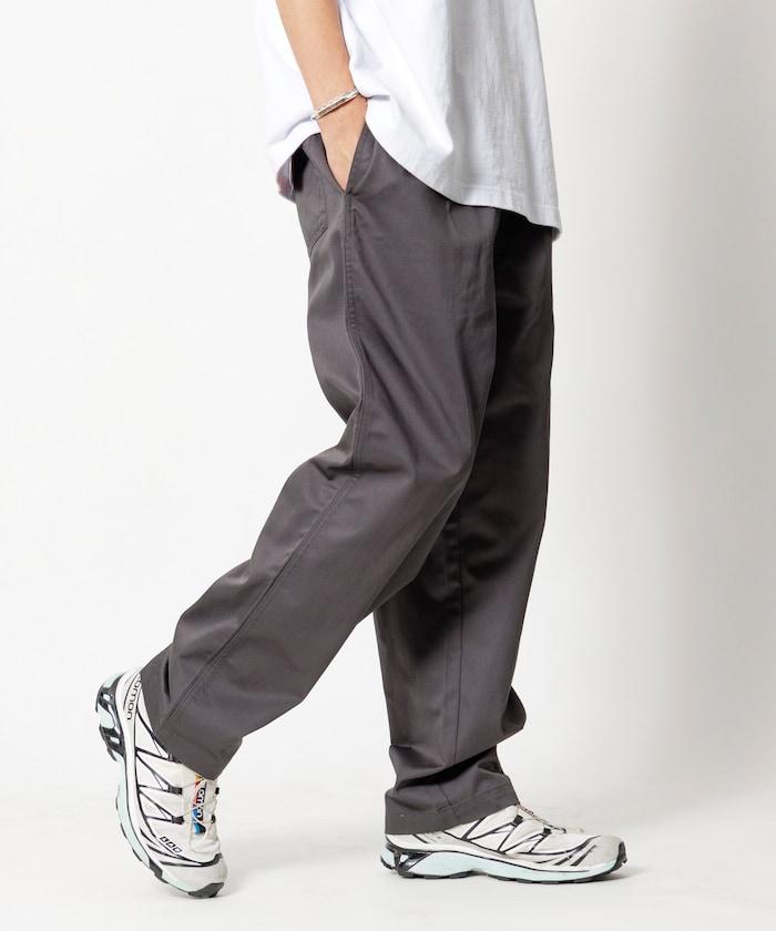 輕鬆合身 帆布 休閒褲