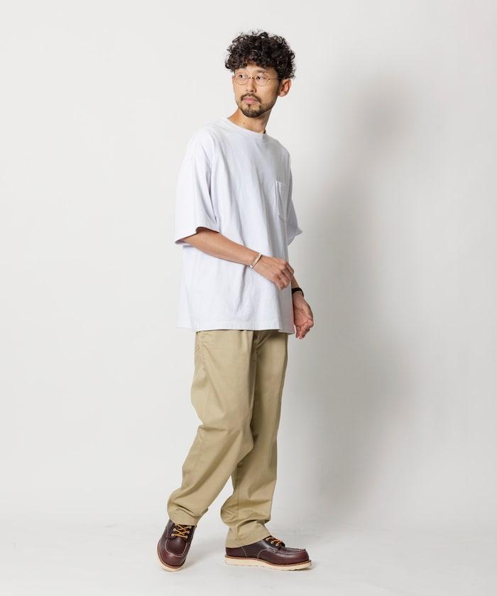 輕鬆合身 帆布 休閒褲