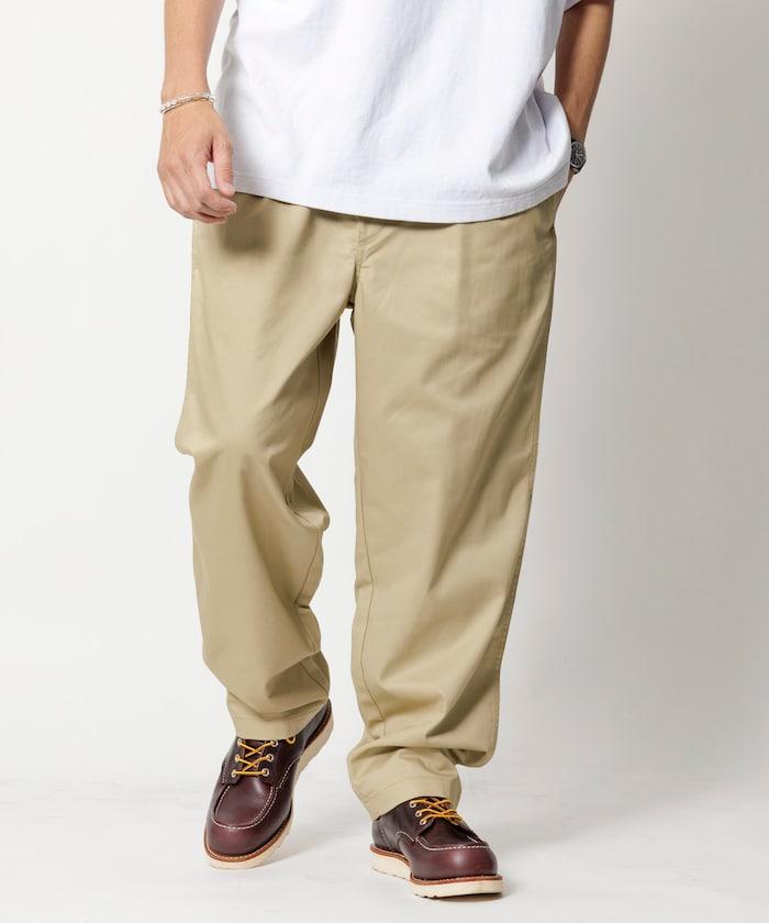 輕鬆合身 帆布 休閒褲