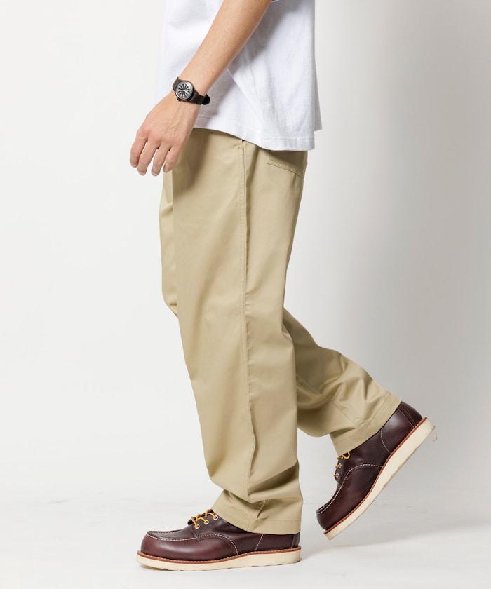 輕鬆合身 帆布 休閒褲