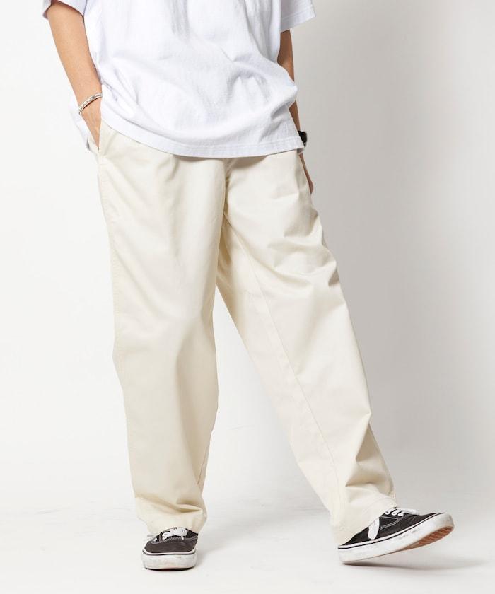 輕鬆合身 帆布 休閒褲