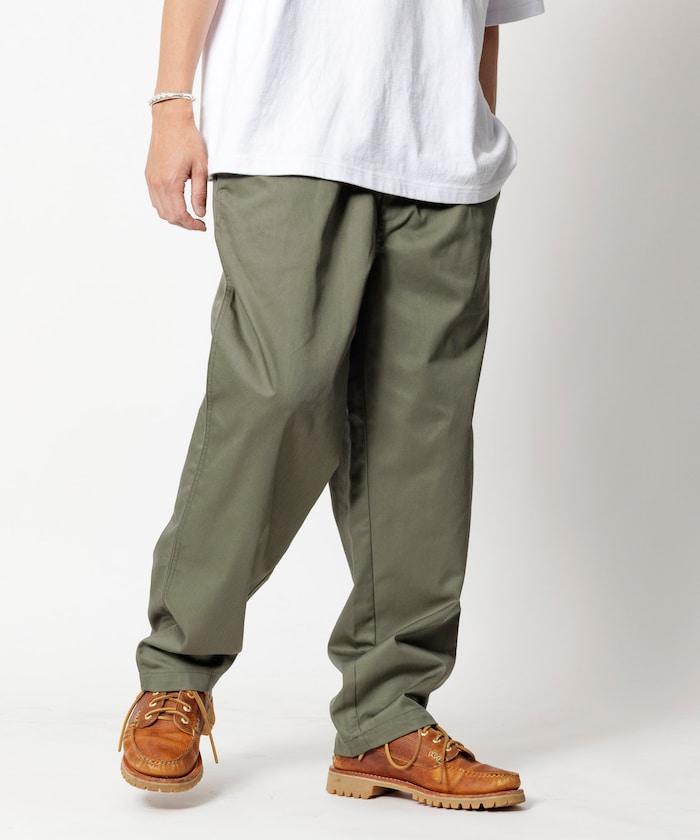 輕鬆合身 帆布 休閒褲