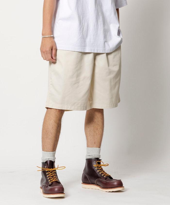 輕鬆合身 休閒 帆布 短褲