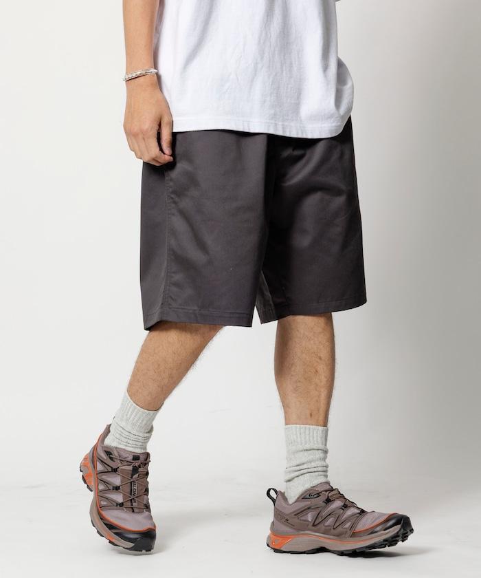 輕鬆合身 休閒 帆布 短褲