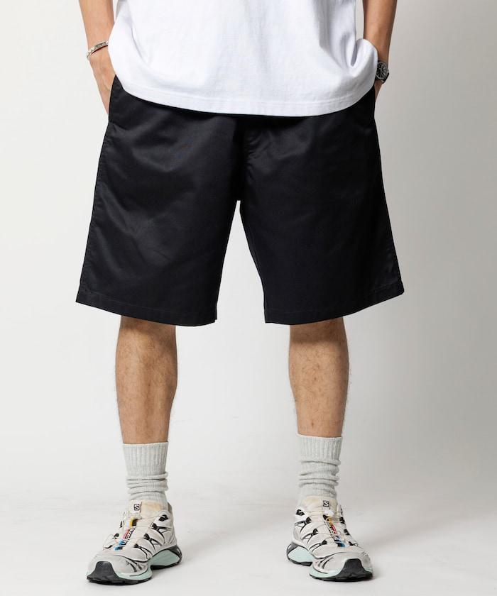 輕鬆合身 休閒 帆布 短褲