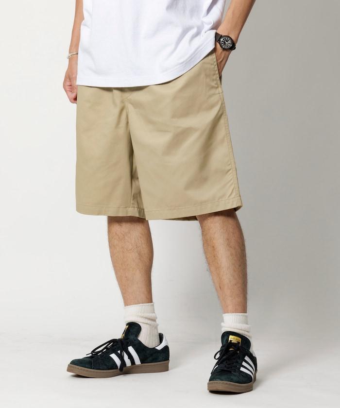 輕鬆合身 休閒 帆布 短褲