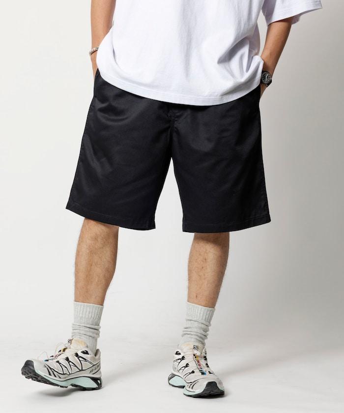 輕鬆合身 休閒 帆布 短褲