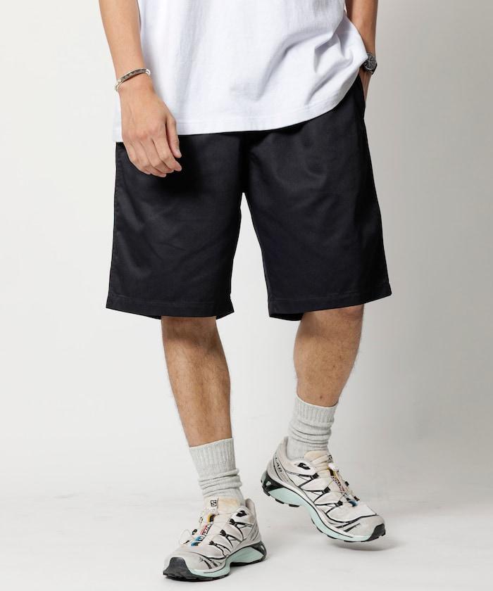 輕鬆合身 休閒 帆布 短褲