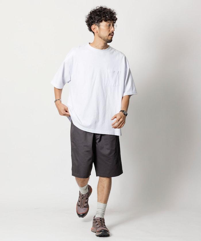 輕鬆合身 休閒 帆布 短褲