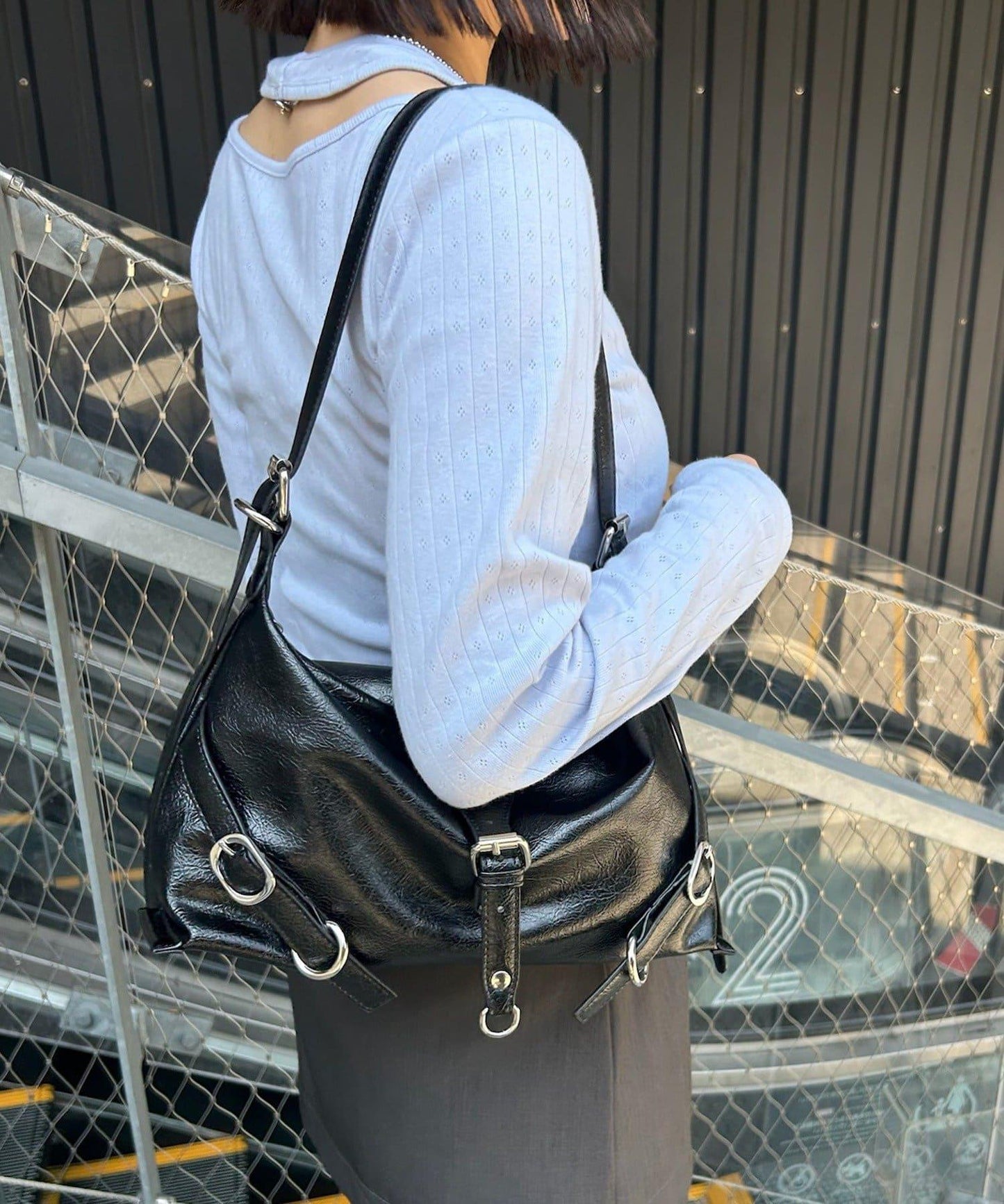 loti 腰帶設計單肩包