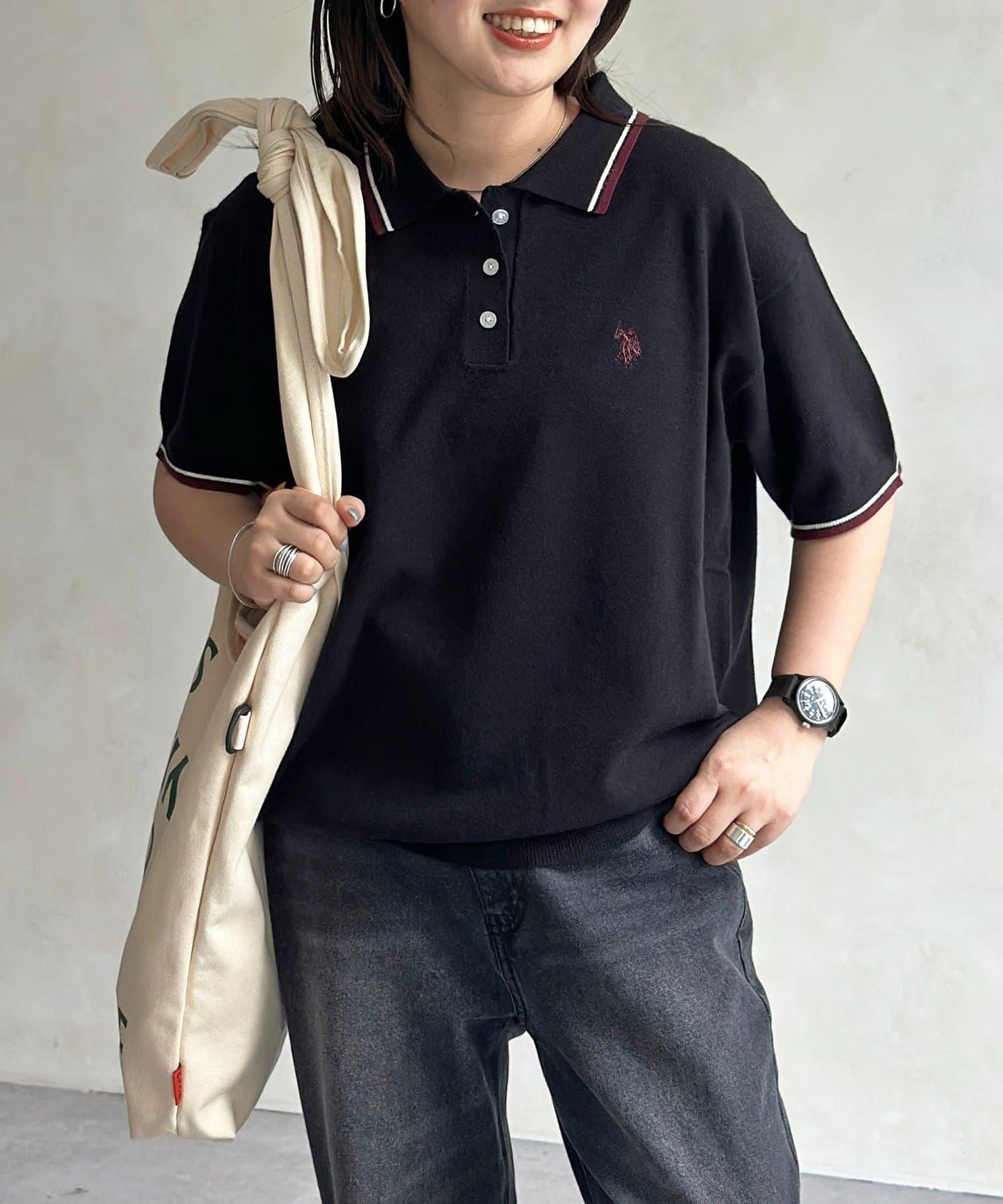 【U.S. POLO ASSN.】針織polo衫
