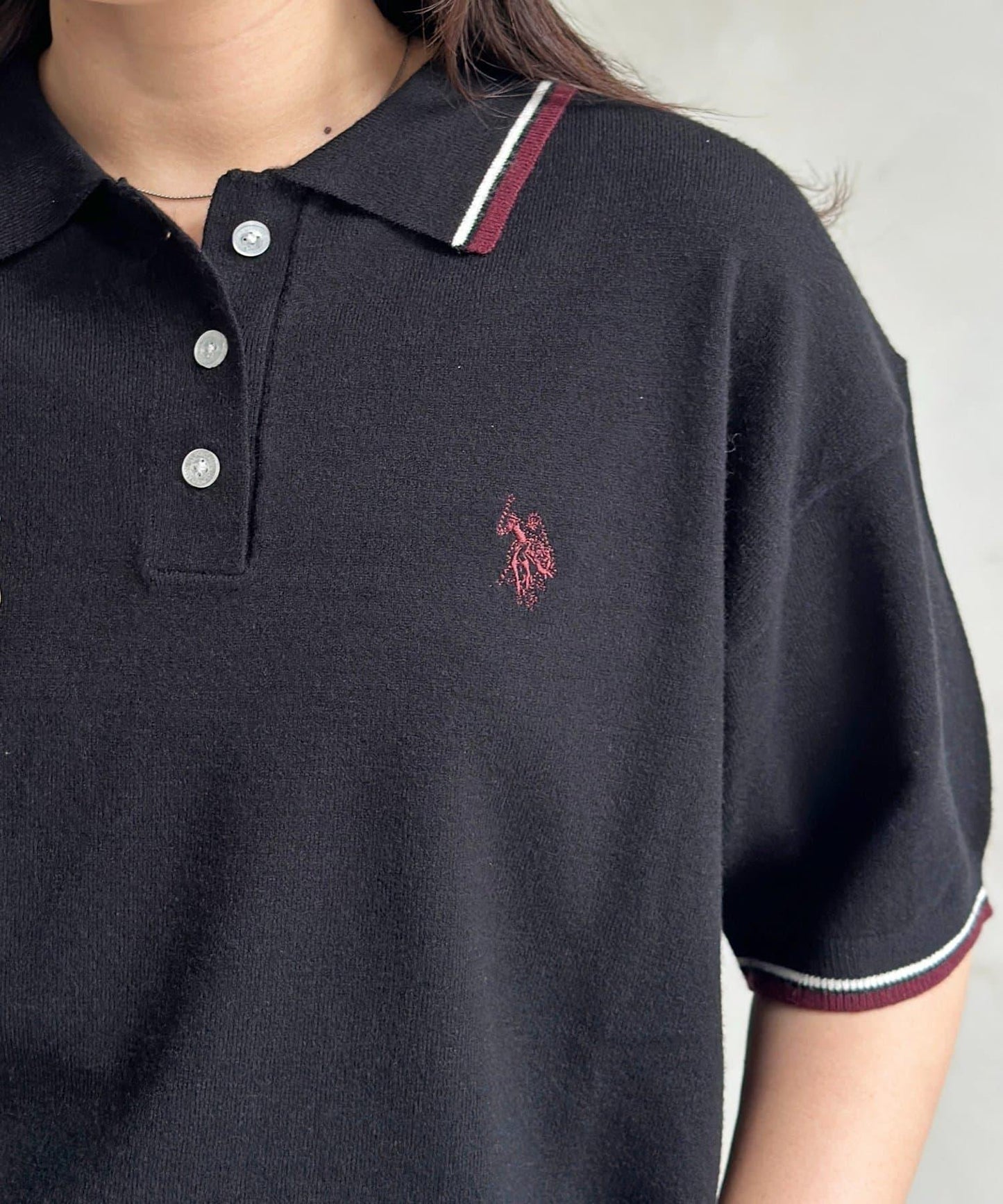 【U.S. POLO ASSN.】針織polo衫