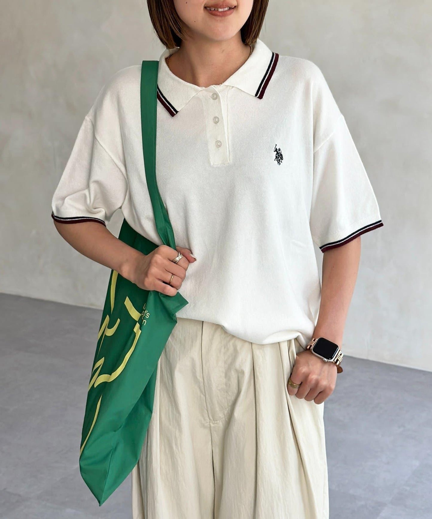 【U.S. POLO ASSN.】針織polo衫