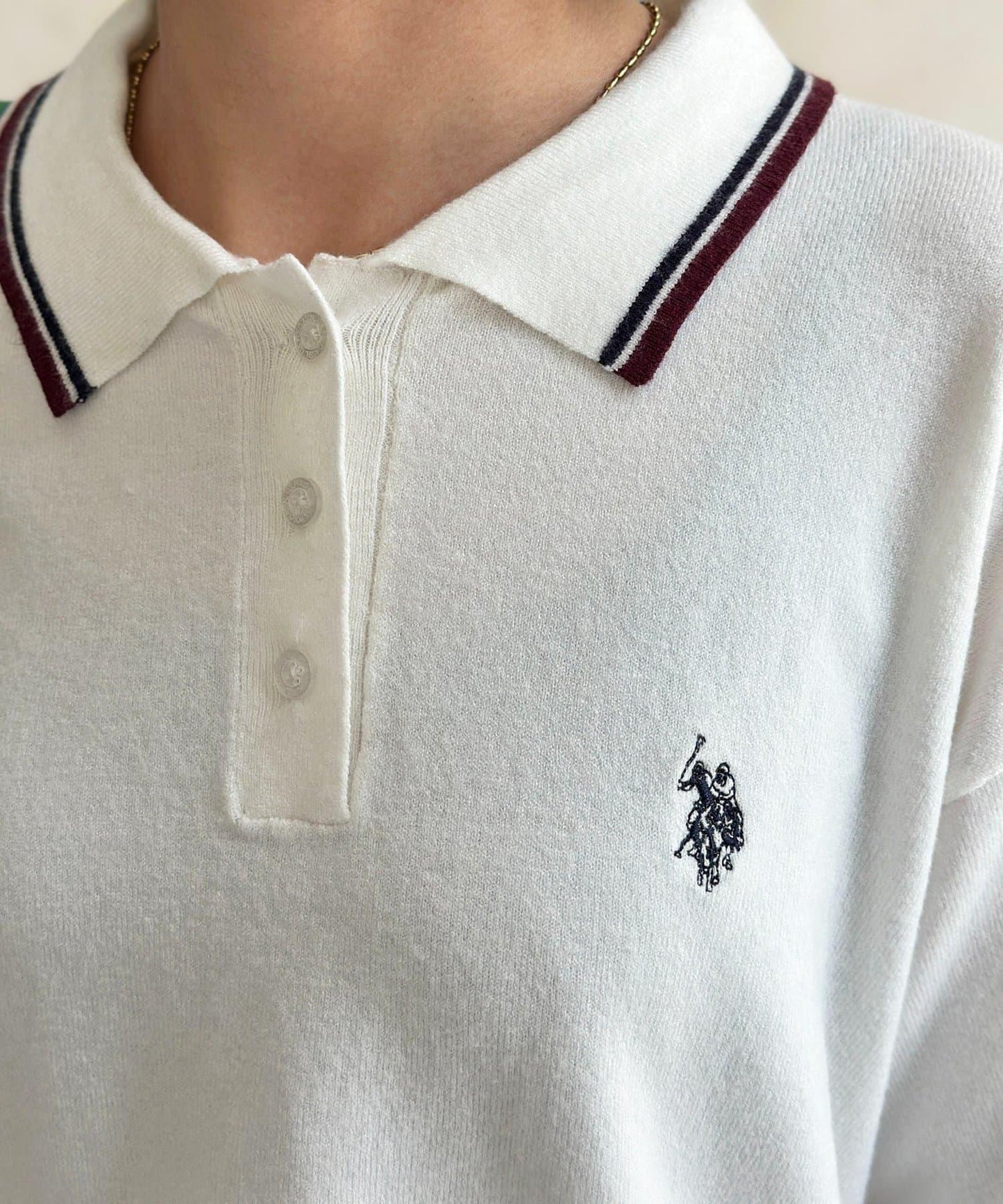 【U.S. POLO ASSN.】針織polo衫