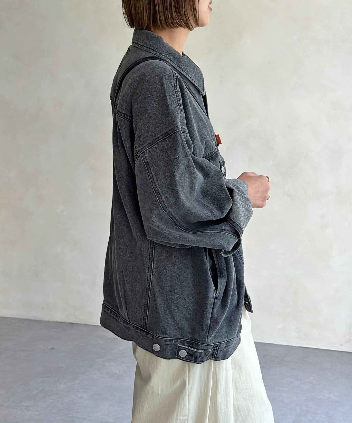 超大號牛仔夾克
