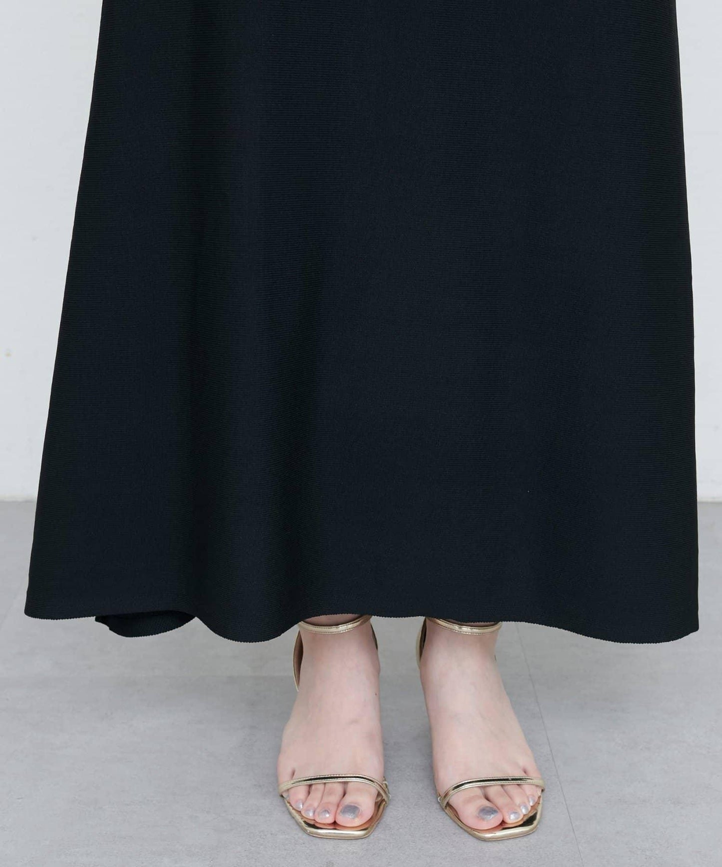 【自然風格】配套珍珠腰帶針織上衣