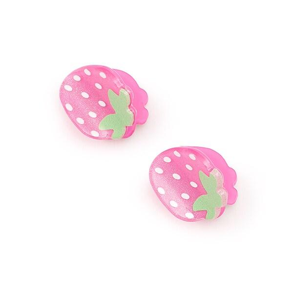 混合彩色迷你髮夾2個裝