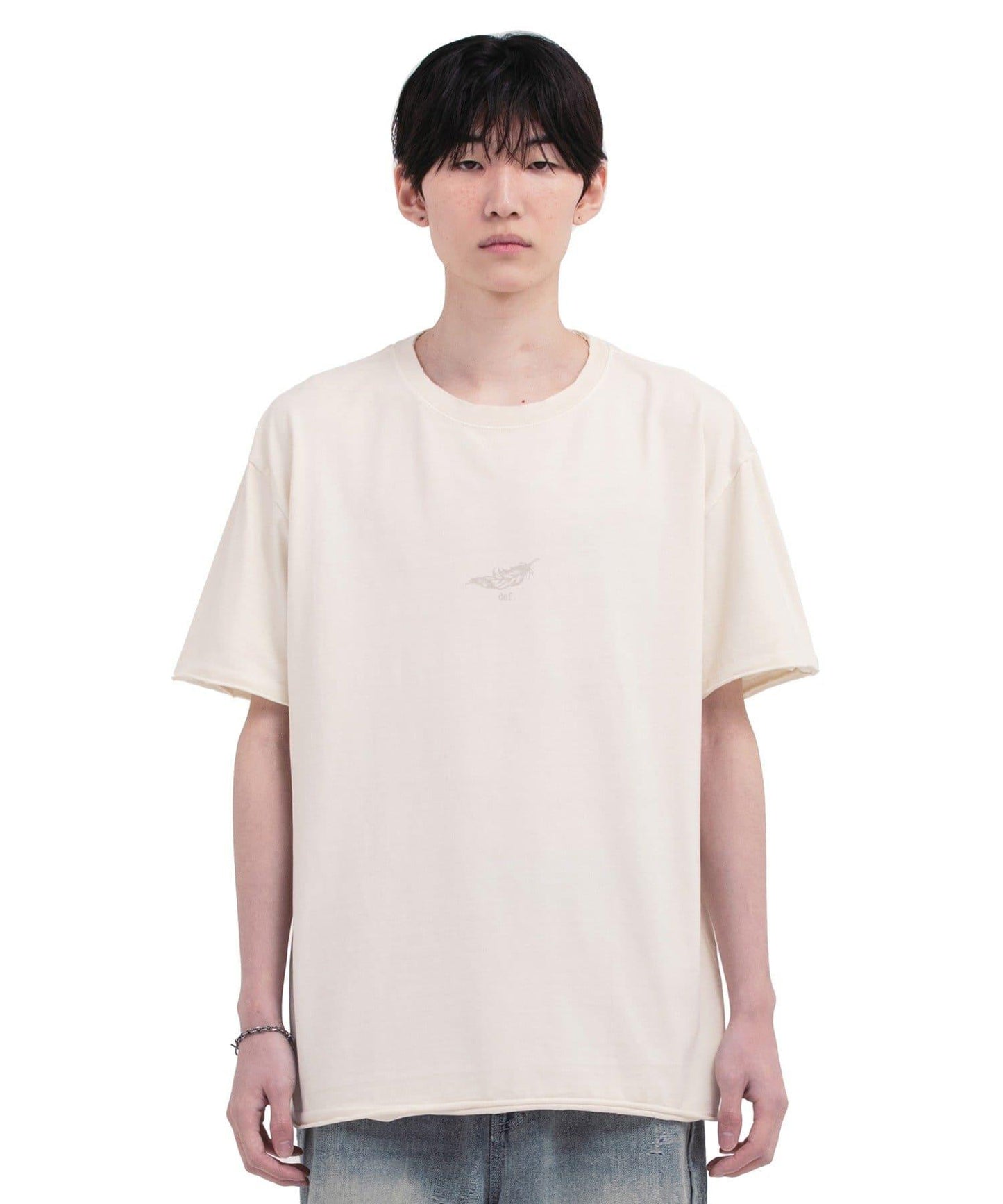 【DEFGARMENTS/デフガーメンツ】FEATHER BLUSH T-SHIRTS