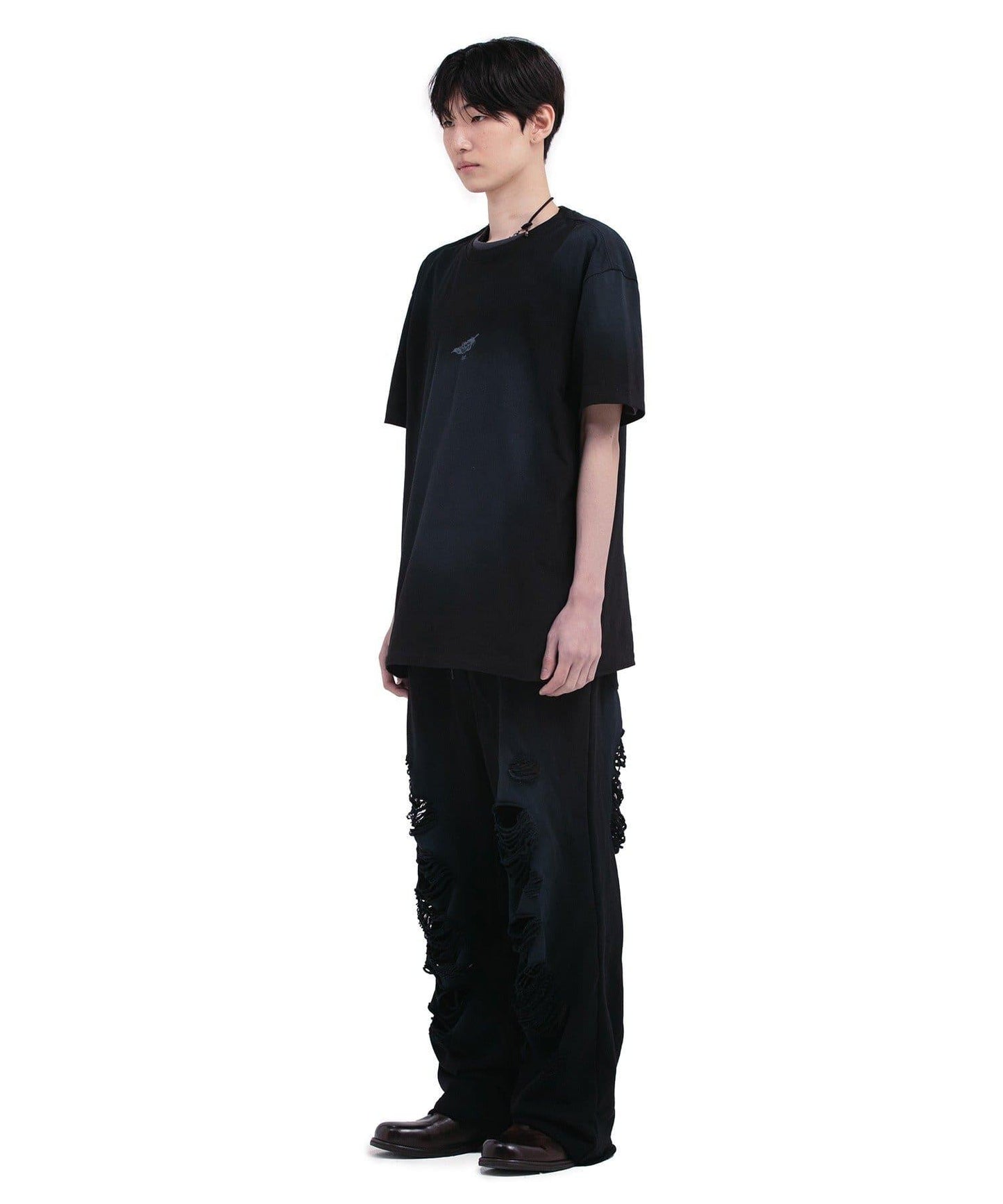【DEFGARMENTS/デフガーメンツ】FEATHER BLUSH T-SHIRTS