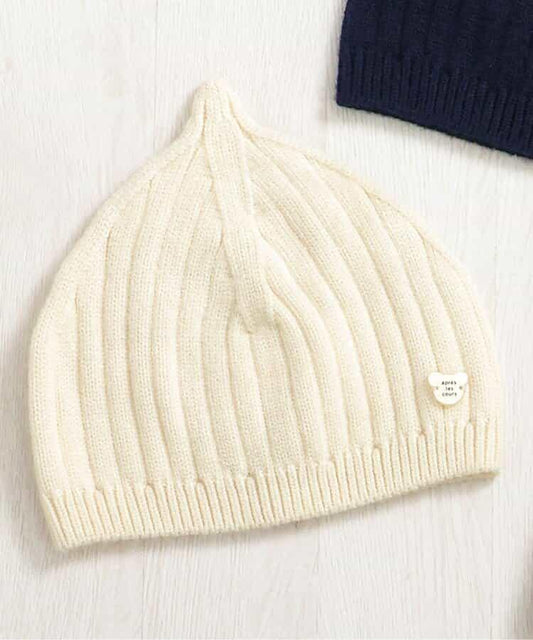 尖頭嬰兒針織帽_可機洗