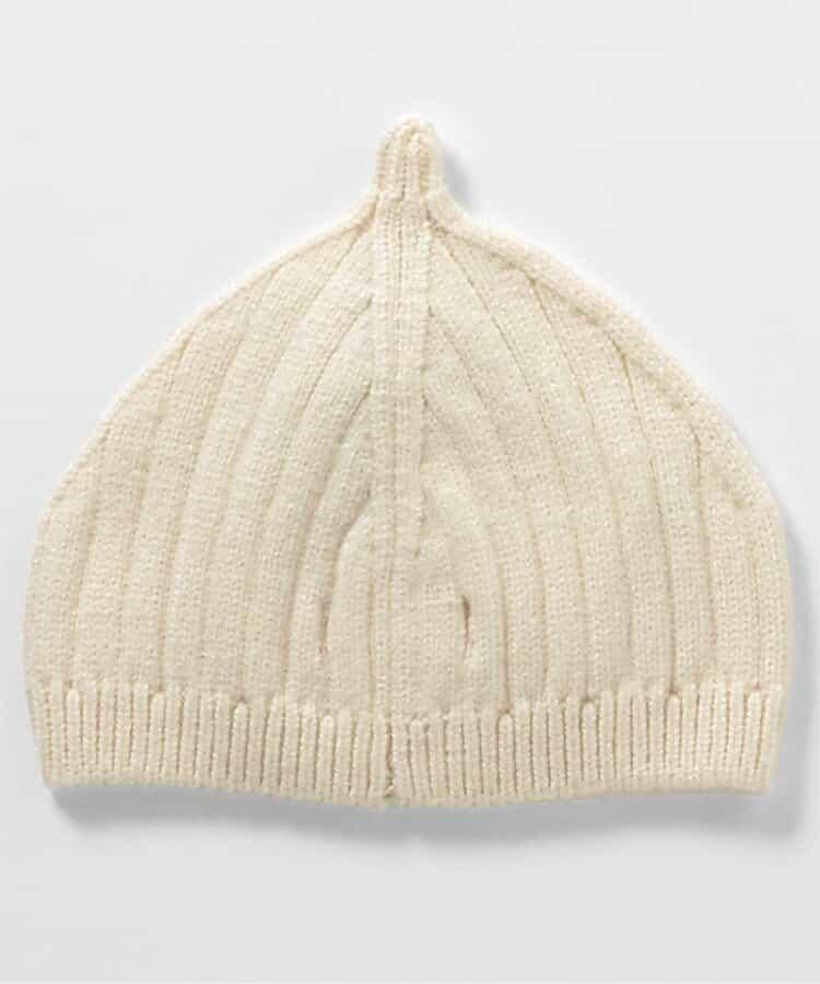 尖頭嬰兒針織帽_可機洗