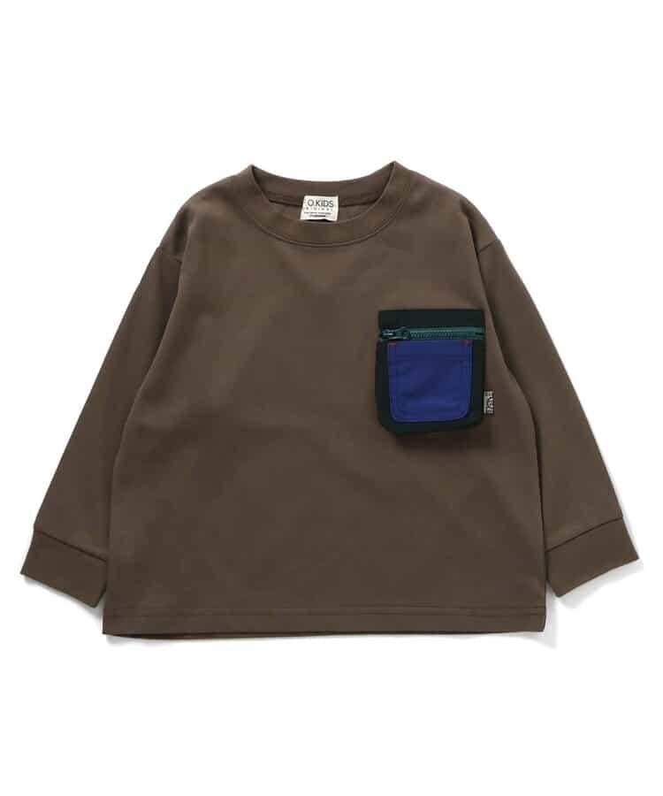 UTILITY POCKET 長袖T恤_UV防護_接觸冷感_吸水速幹
