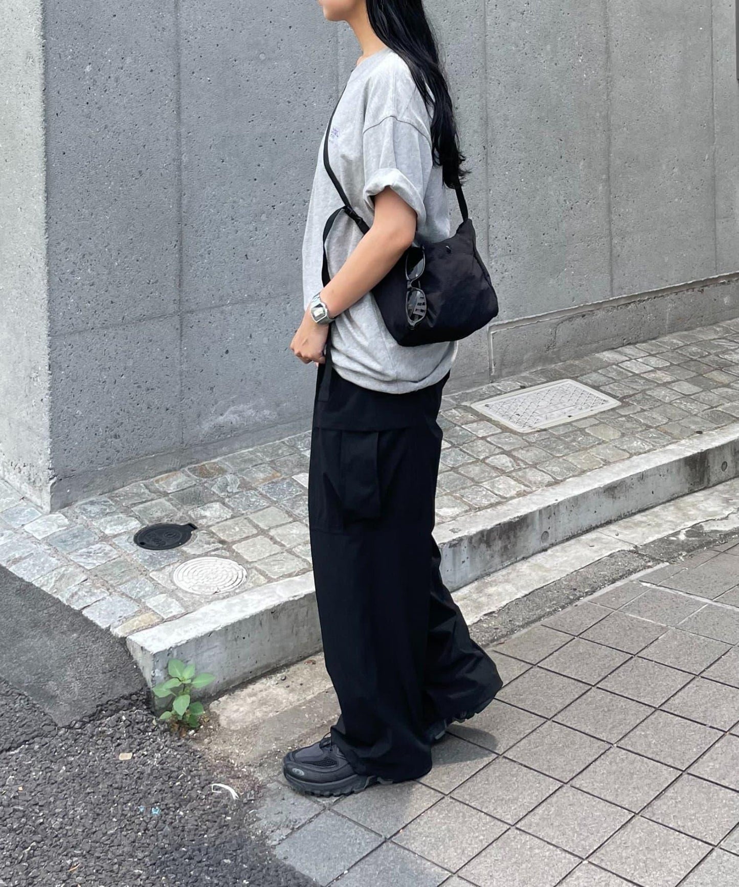 【男女通用】防水軟尼龍迷你斜挎包