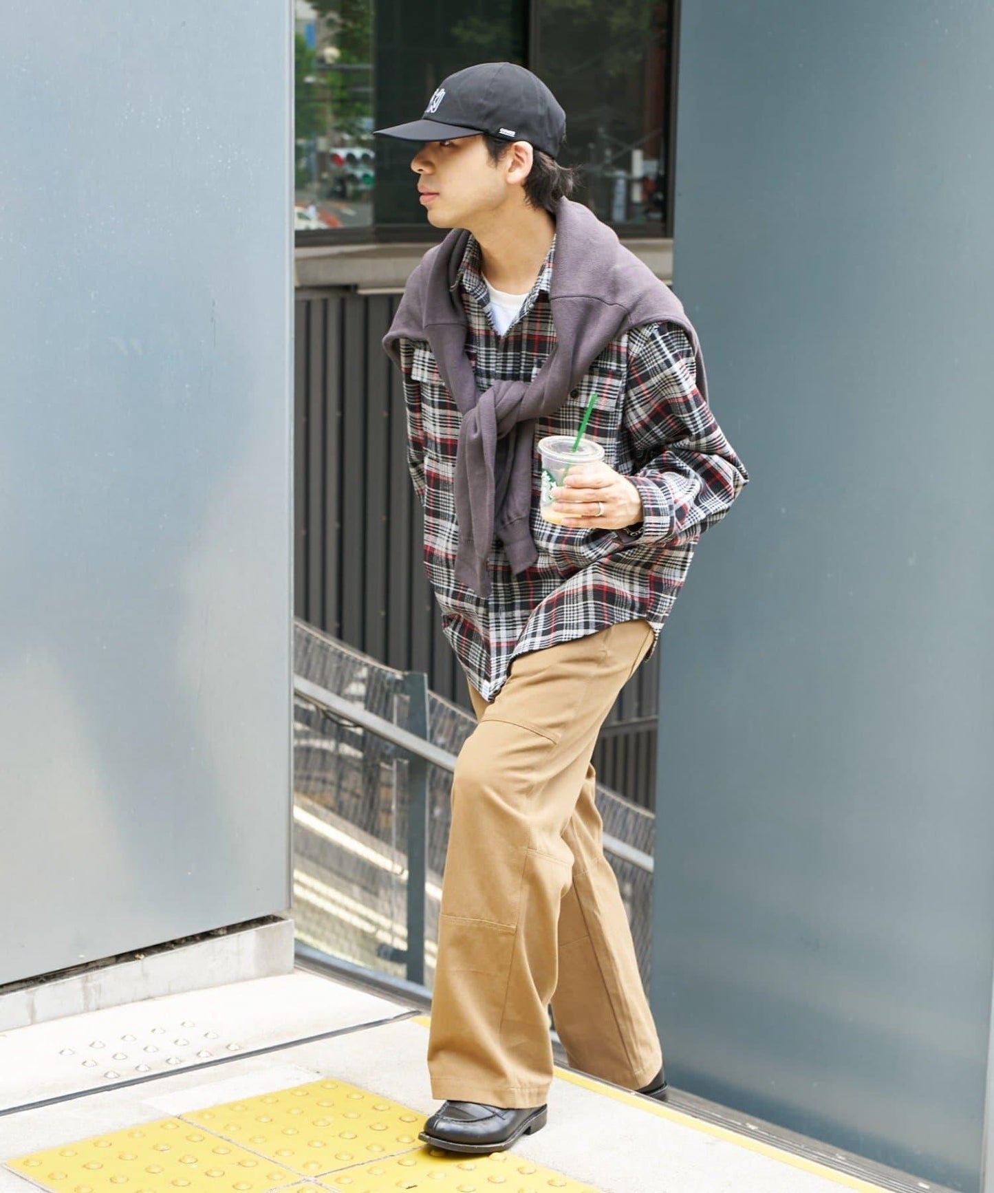 【Mr.凱普&kogi企劃】商場格子襯衫夾克