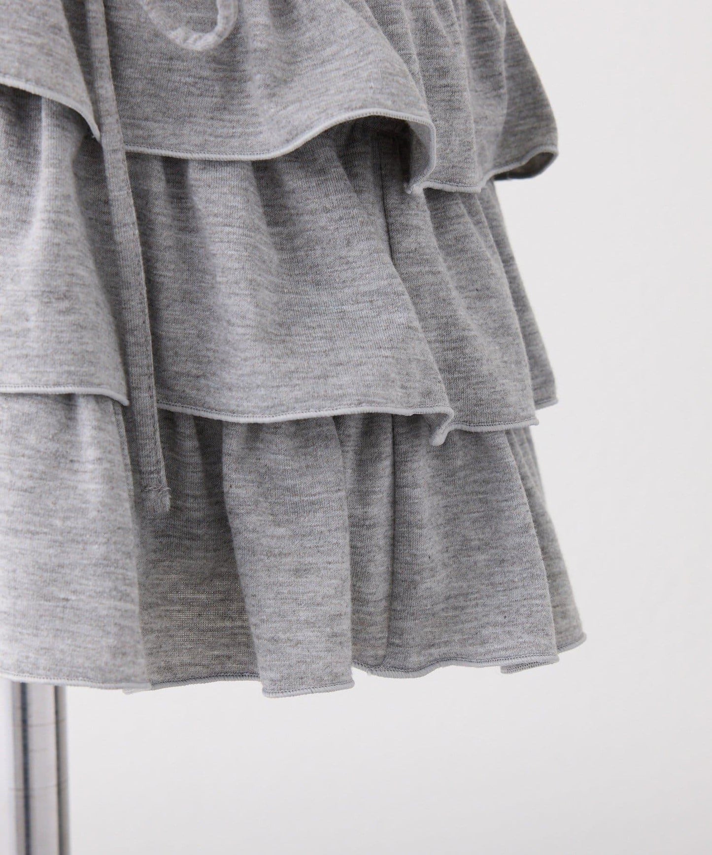 套裝可穿/繫帶褶皺迷你裙