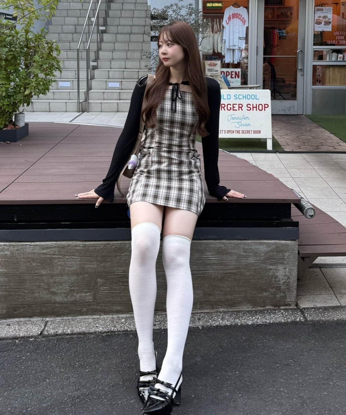 【柚子@reve.perle_精選】短外套&迷你連衣裙套裝