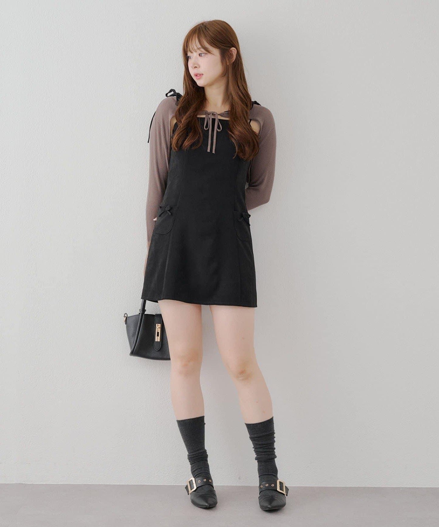 【柚子@reve.perle_精選】短外套&迷你連衣裙套裝