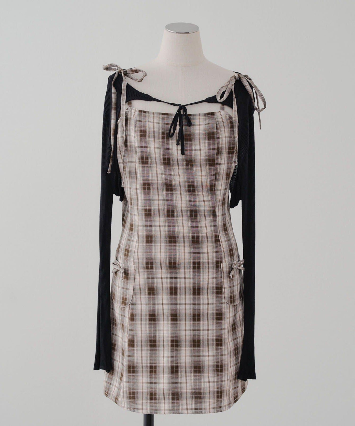 【柚子@reve.perle_精選】短外套&迷你連衣裙套裝