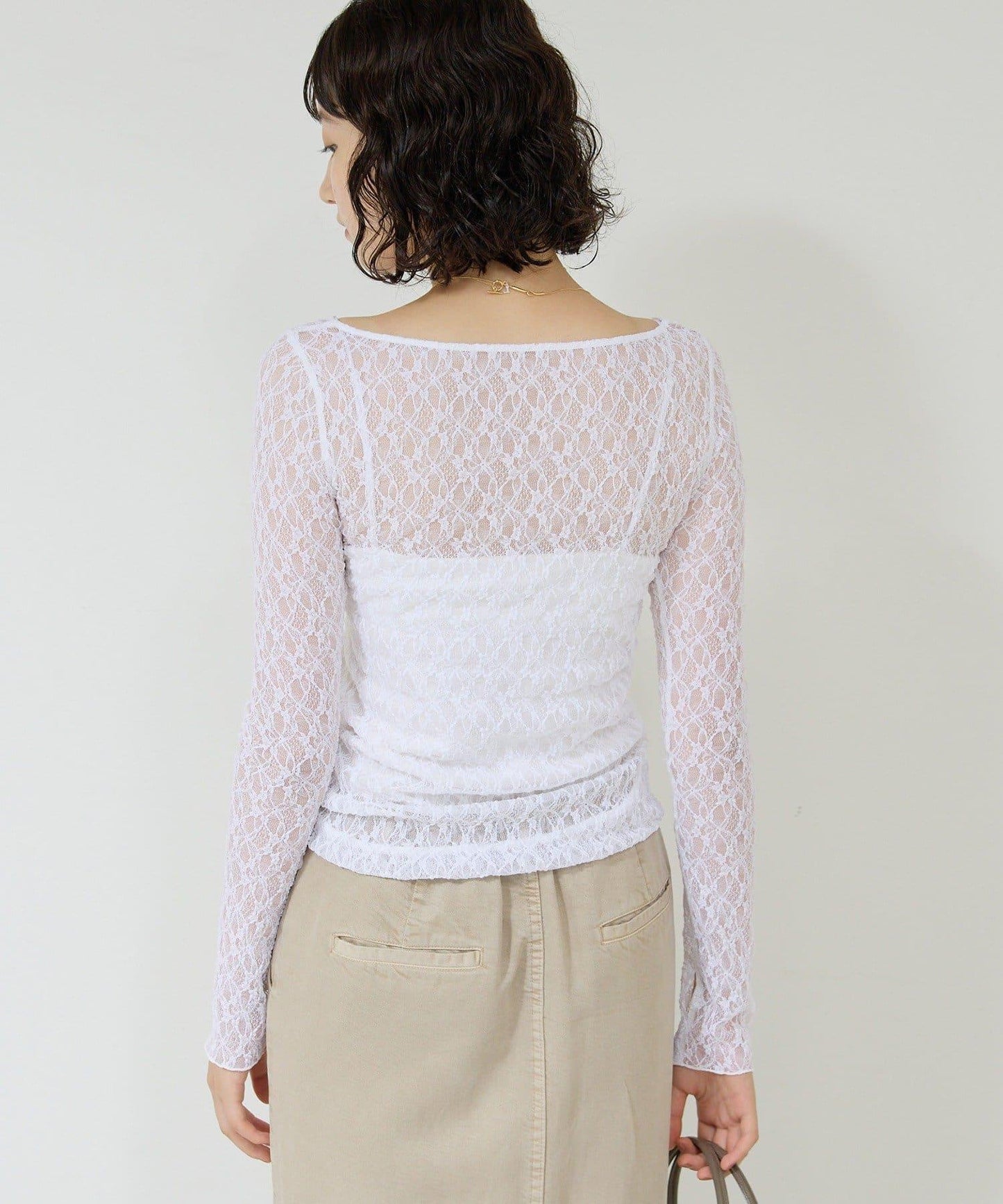 【La nature linge】全新蕾絲T恤