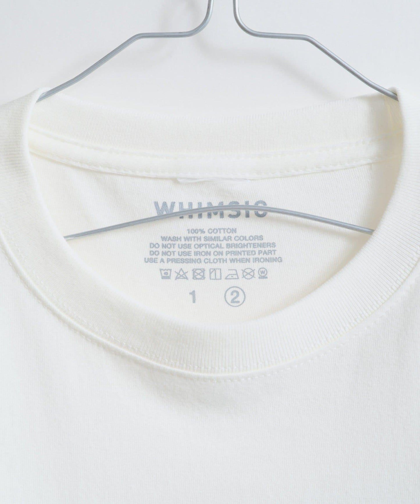 【WHIMSIC/2尺寸】幻影絲網印花T-shirt