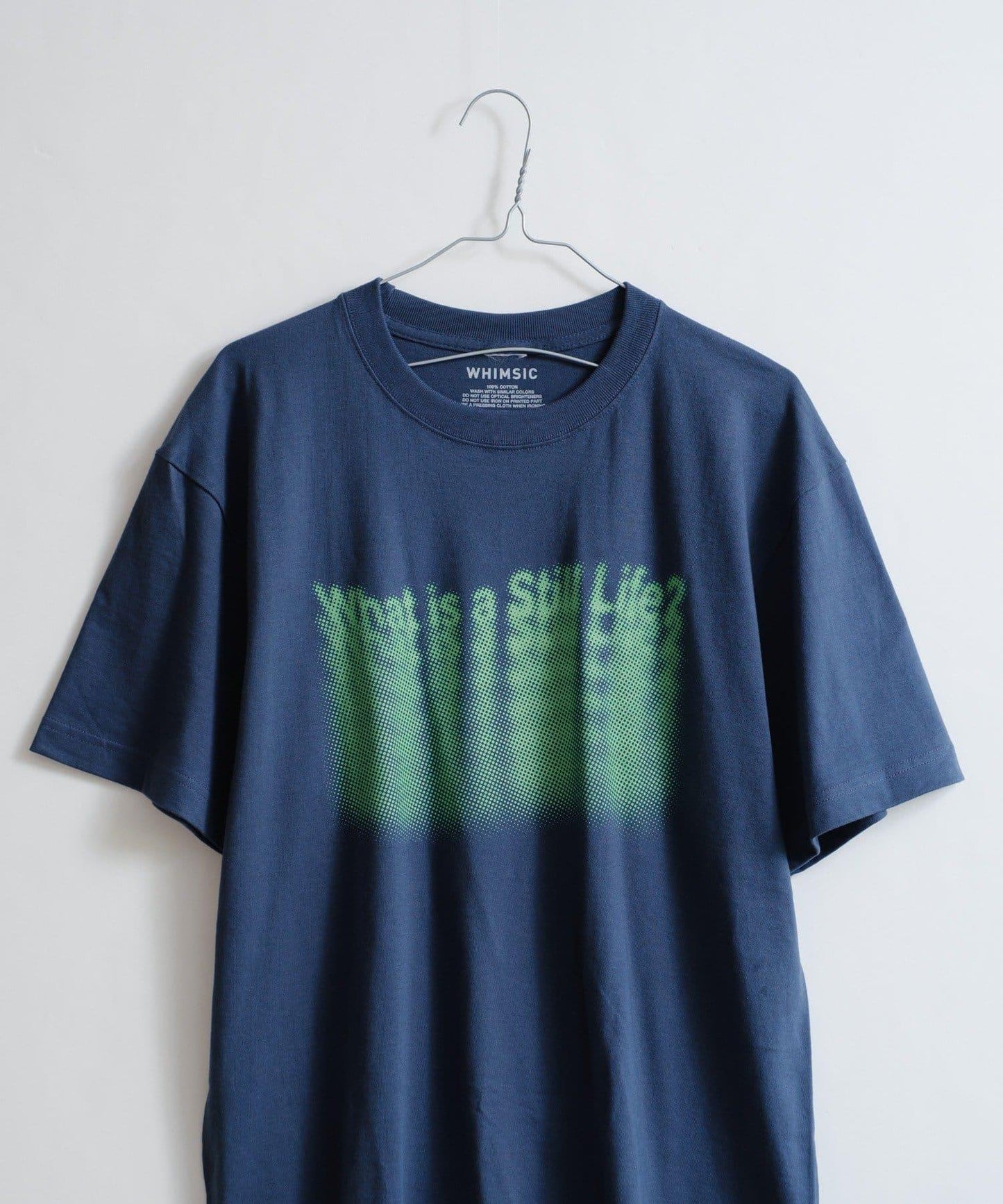 【WHIMSIC/2尺寸】幻影絲網印花T-shirt
