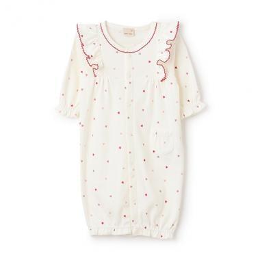 【有機棉】肩部荷葉邊兩用連體衣