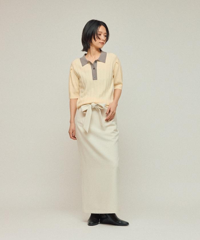 雙排扣緊身裙
