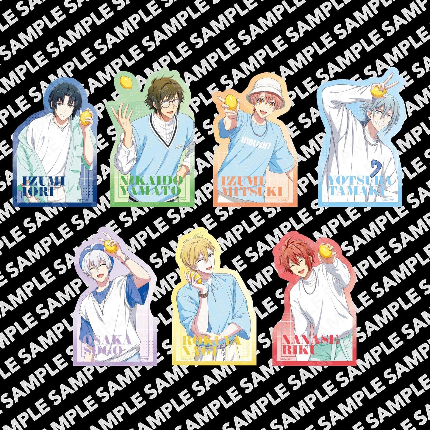 劇場版《IDOLiSH7》LIVE 4bit BEYOND THE PERiOD_手機貼紙 電視雜誌 七瀬陸