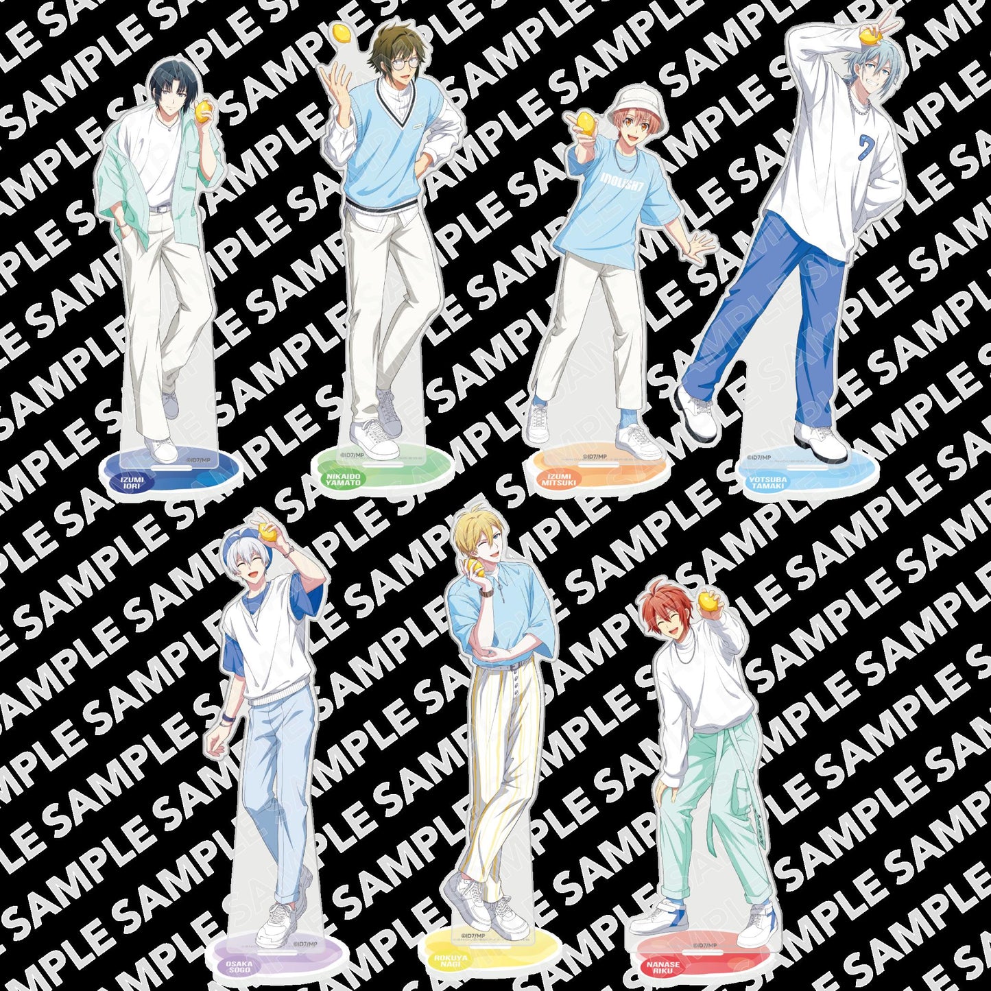 劇場版《IDOLiSH7》LIVE 4bit BEYOND THE PERiOD_亞克力支架 電視雜誌 六彌長門