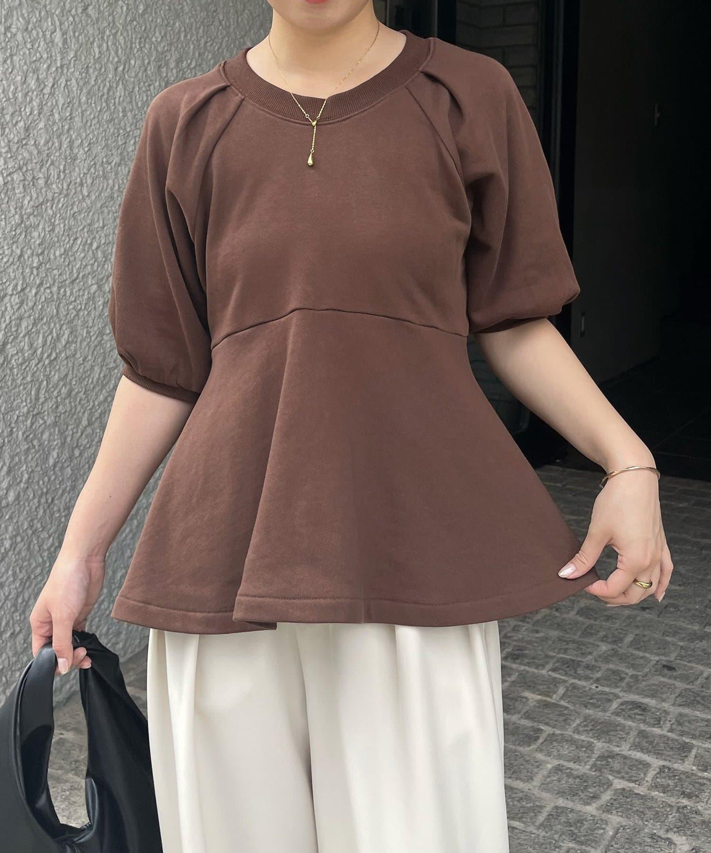 【CAPRICIEUX LE'MAGE】荷葉邊衛衣套頭衫