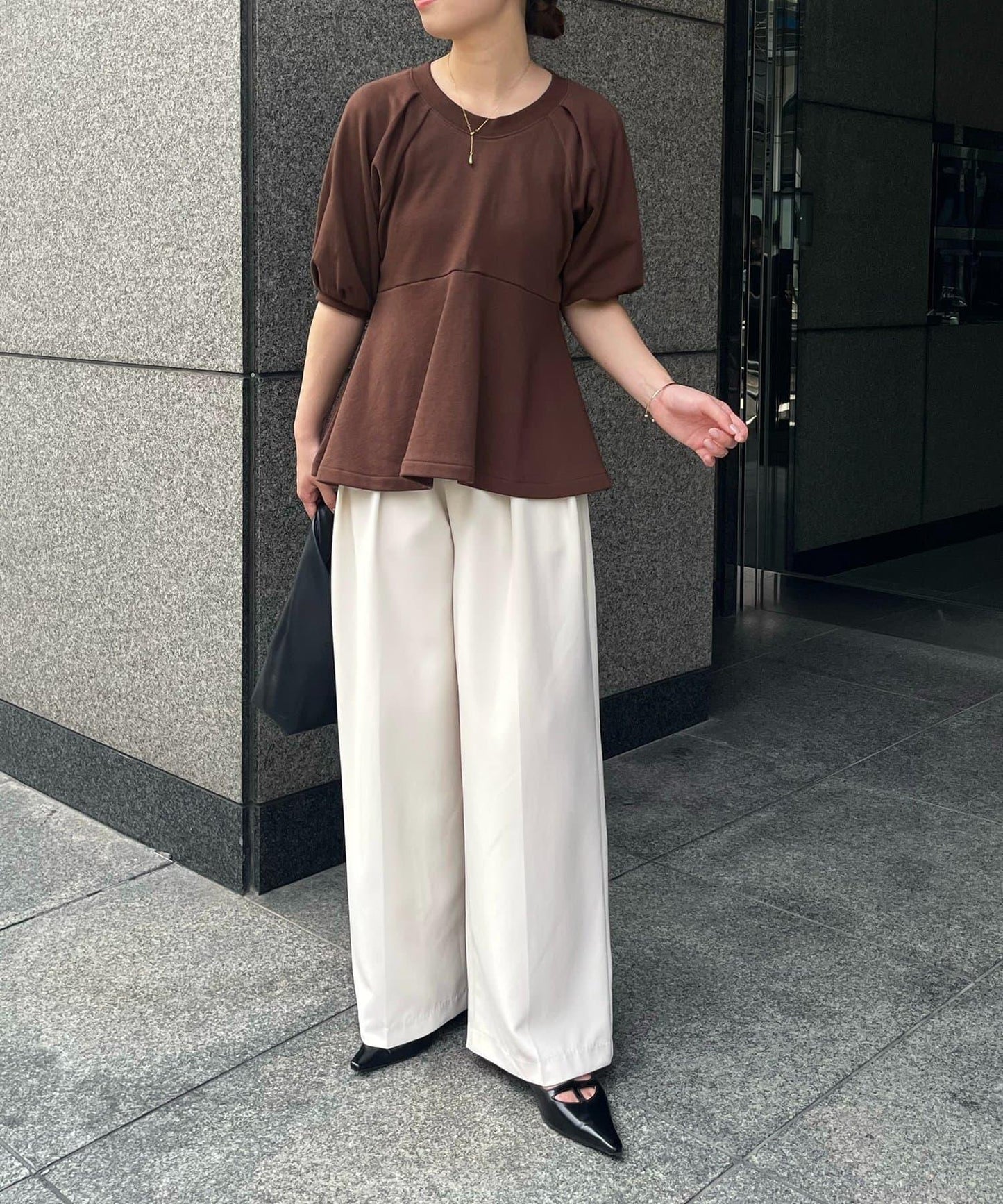 【CAPRICIEUX LE'MAGE】荷葉邊衛衣套頭衫