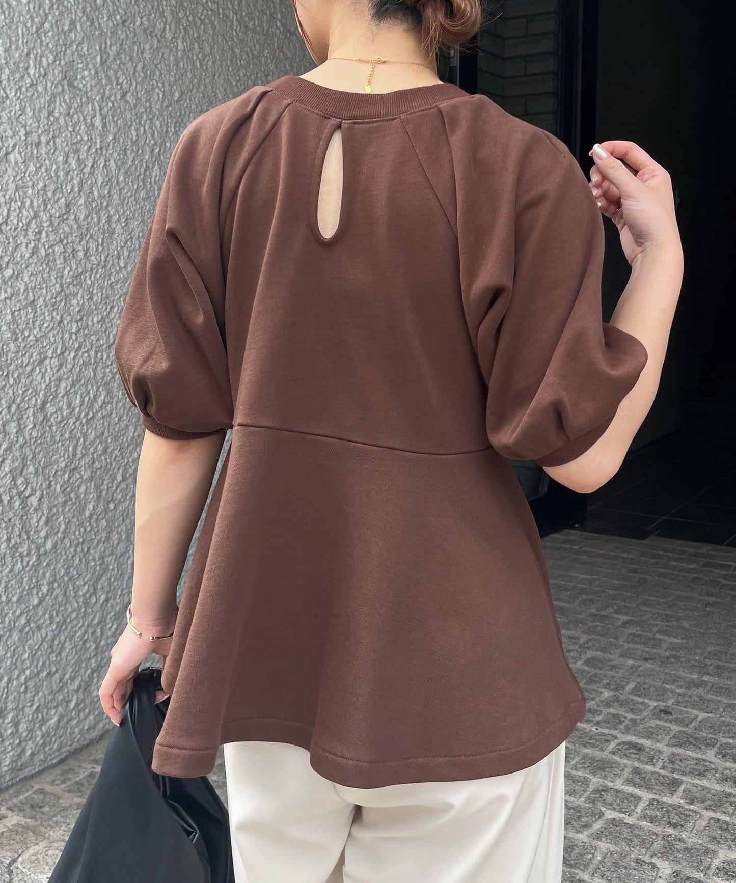 【CAPRICIEUX LE'MAGE】荷葉邊衛衣套頭衫
