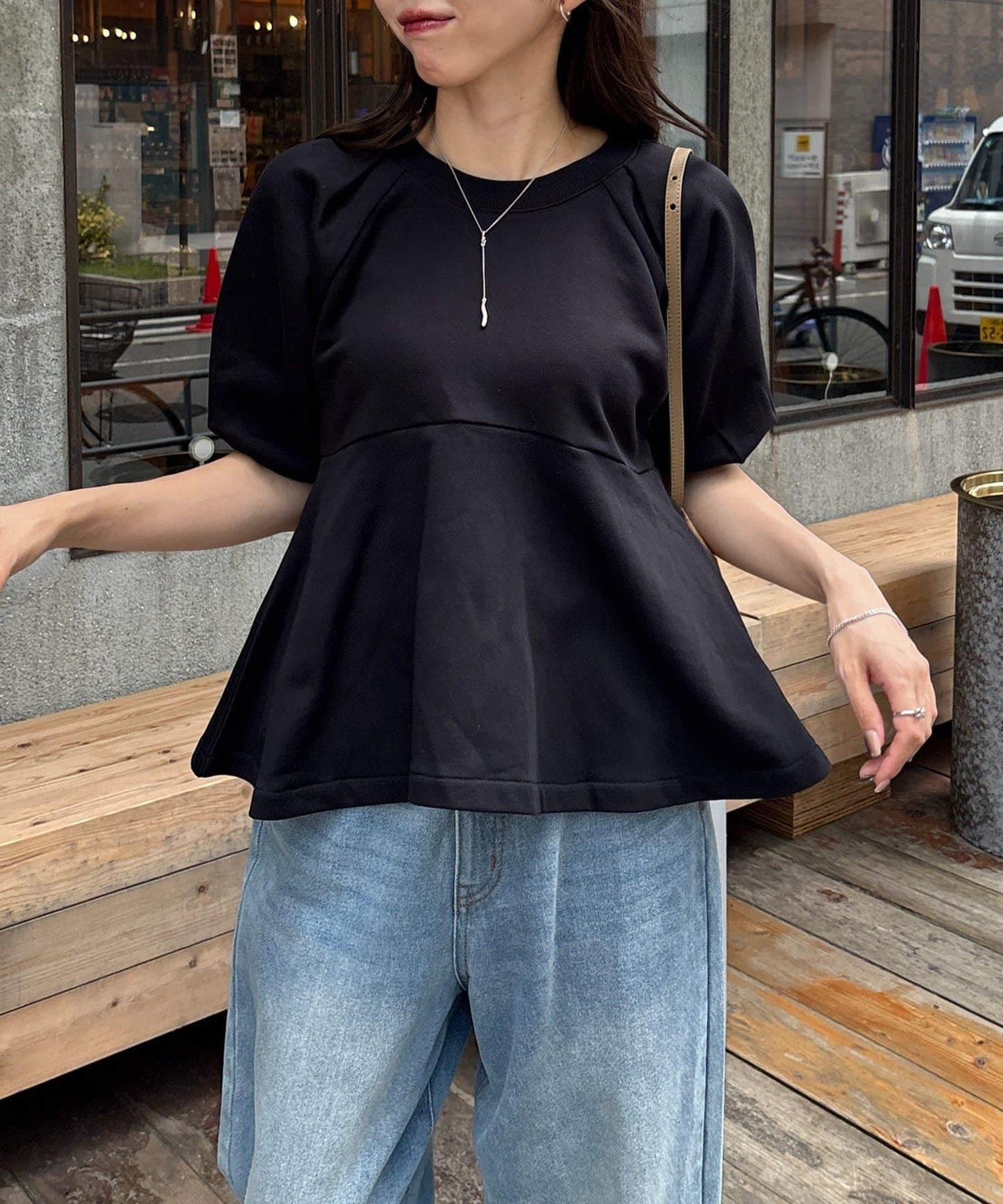 【CAPRICIEUX LE'MAGE】荷葉邊衛衣套頭衫