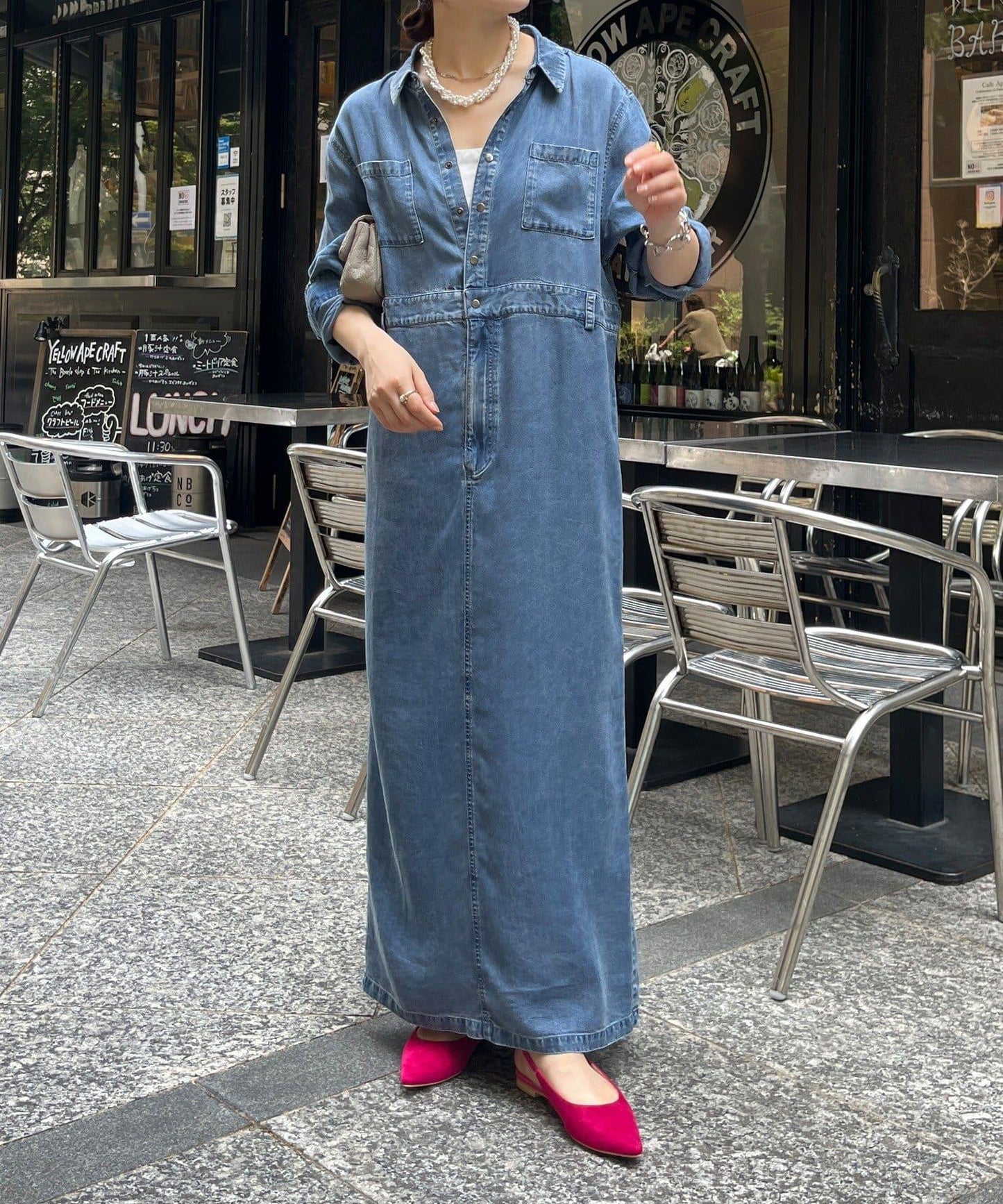 Lyocell牛仔連衣裙