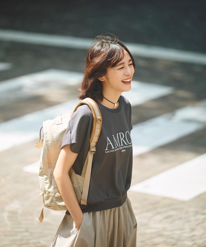 法式短袖T恤 半身裙套裝